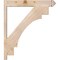 Ekena Millwork Merced Smooth Arts and Crafts Outlooker, Douglas Fir, 5 1/2"W x 30"D x 34"H OUT06X30X34MRC03SDF - alternate 4